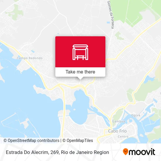 Estrada Do Alecrim, 269 map