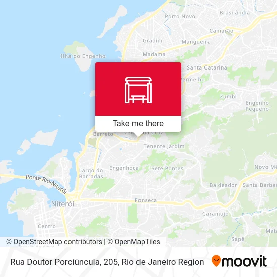 Rua Doutor Porciúncula, 205 map