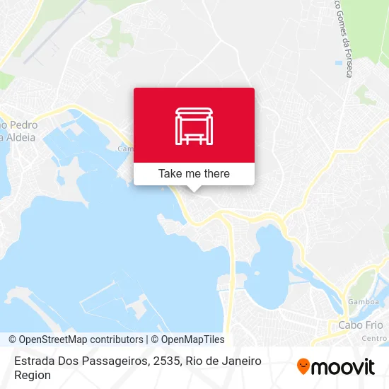 Estrada Dos Passageiros, 2535 map