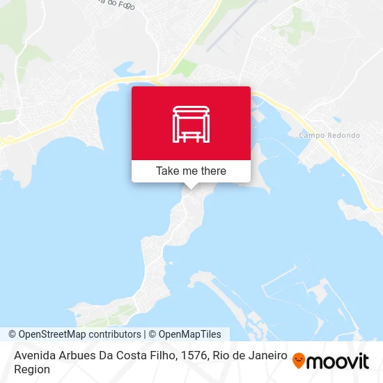 Avenida Arbues Da Costa Filho, 1576 map