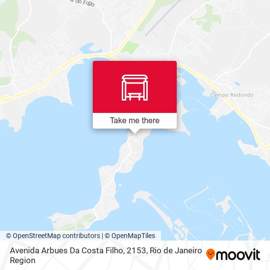 Avenida Arbues Da Costa Filho, 2153 map