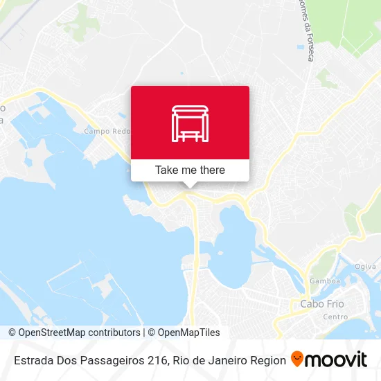 Estrada Dos Passageiros 216 map