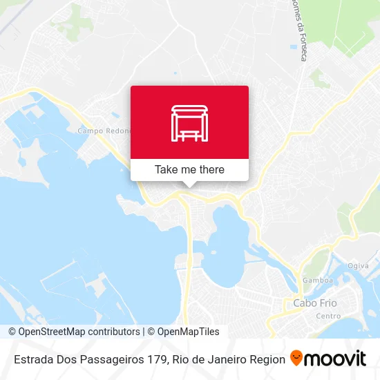 Estrada Dos Passageiros 179 map