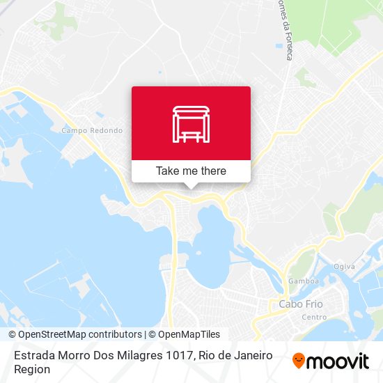 Estrada Morro Dos Milagres 1017 map
