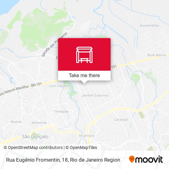 Rua Eugênio Fromentin, 18 map