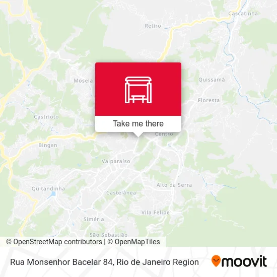 Rua Monsenhor Bacelar 84 map