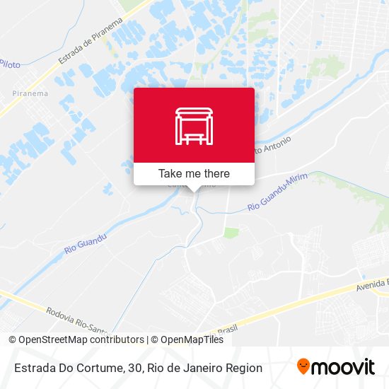Estrada Do Cortume, 30 map