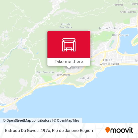 Estrada Da Gávea, 497a map