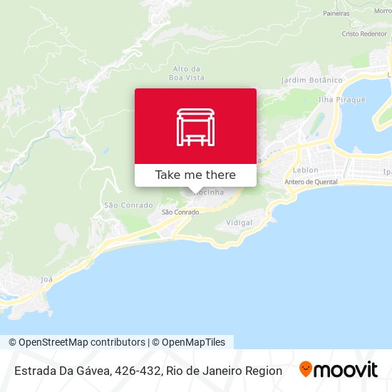 Estrada Da Gávea, 426-432 map