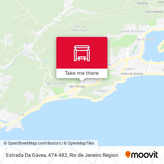 Estrada Da Gávea, 474-482 map