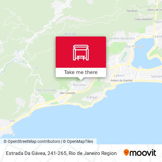 Estrada Da Gávea, 241-265 map