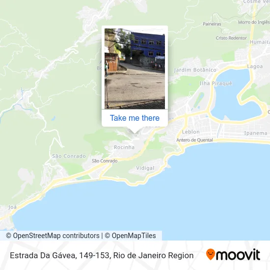 Estrada Da Gávea, 149-153 map