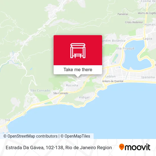 Estrada Da Gávea, 102-138 map