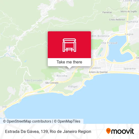 Estrada Da Gávea, 139 map