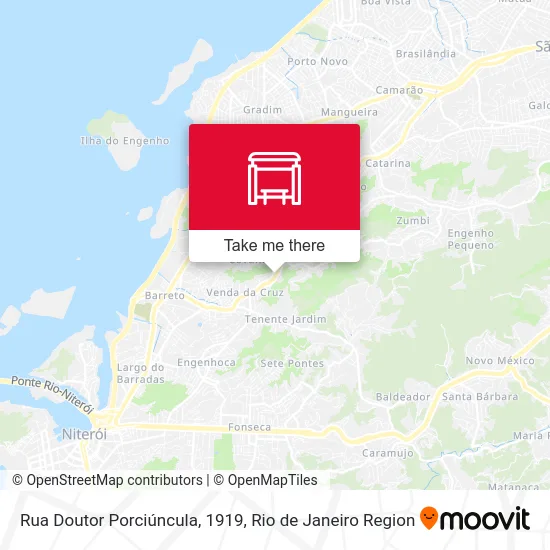 Rua Doutor Porciúncula, 1919 map