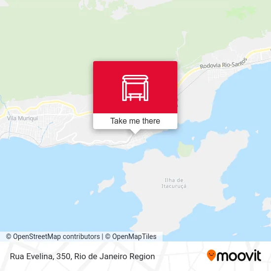 Rua Evelina, 350 map