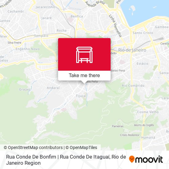 Rua Conde De Bonfim | Rua Conde De Itaguaí map