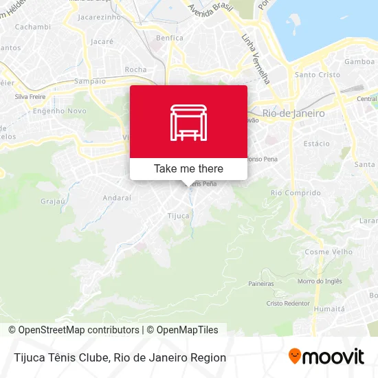 Tijuca Tênis Clube map