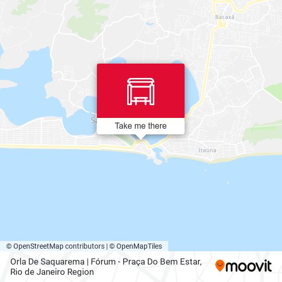 Orla De Saquarema | Fórum - Praça Do Bem Estar map