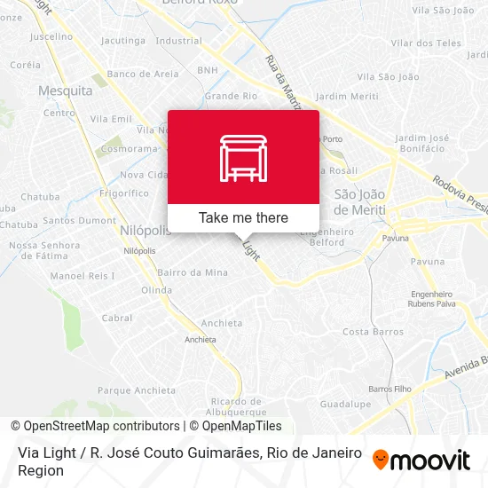 Via Light / R. José Couto Guimarães map