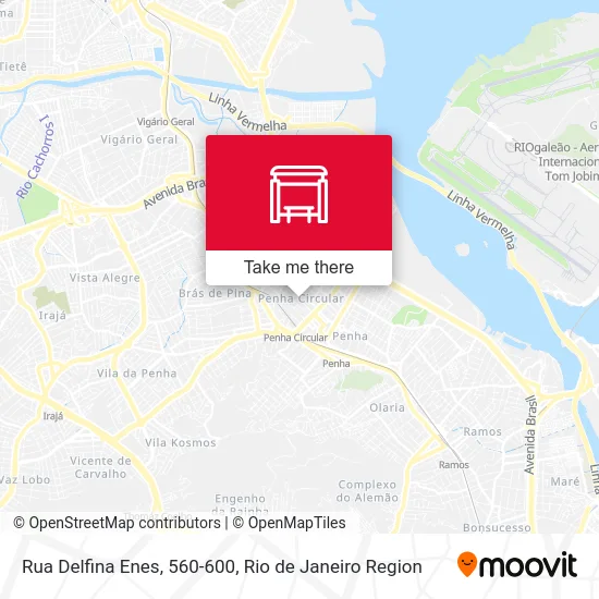 Rua Delfina Enes, 560-600 map