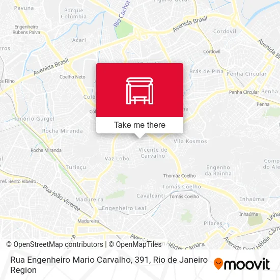 Rua Engenheiro Mario Carvalho, 391 map