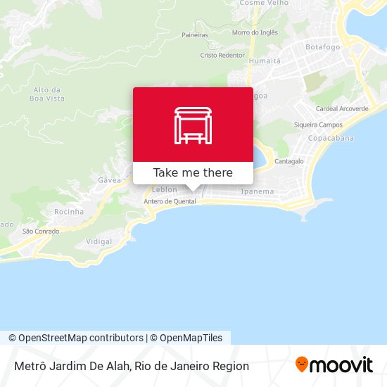 Mapa Metrô Jardim De Alah