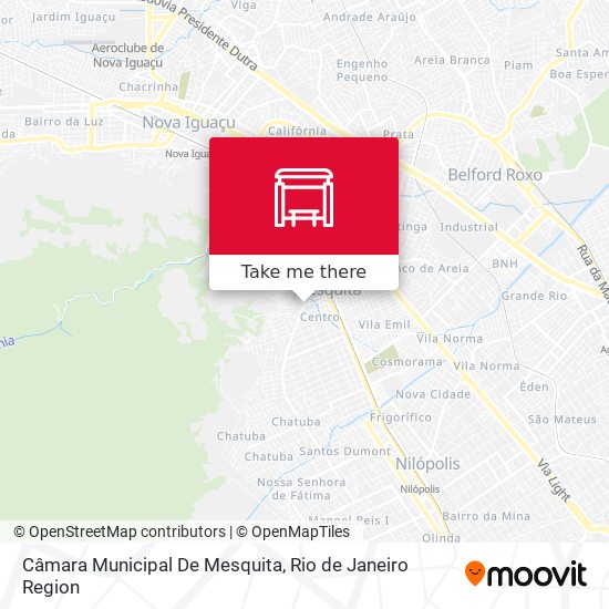 Câmara Municipal De Mesquita map