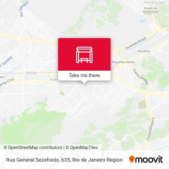 Rua General Sezefredo, 635 map