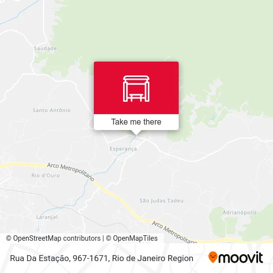 Rua Da Estação, 967-1671 map
