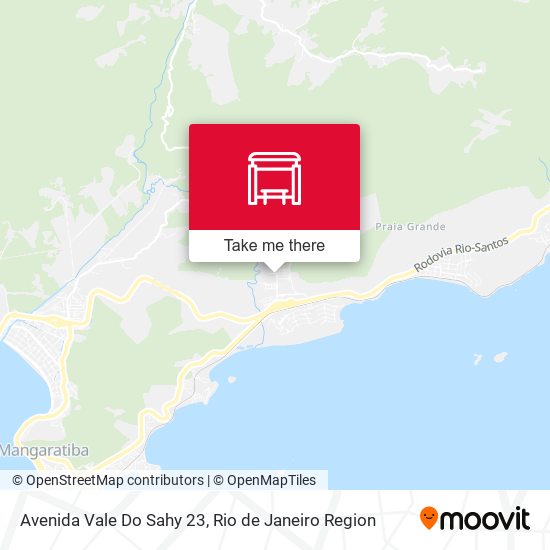 Avenida Vale Do Sahy 23 map