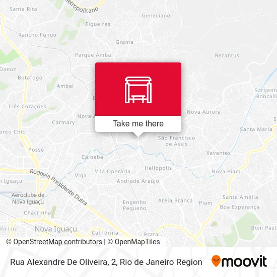 Rua Alexandre De Oliveira, 2 map
