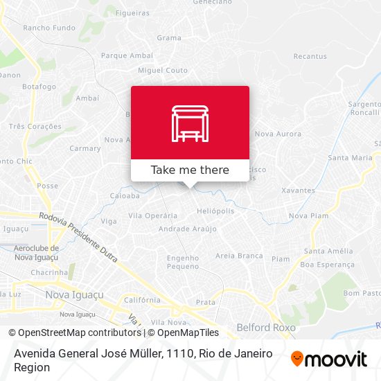 Avenida General José Müller, 1110 map