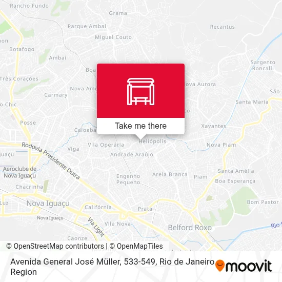 Avenida General José Müller, 533-549 map