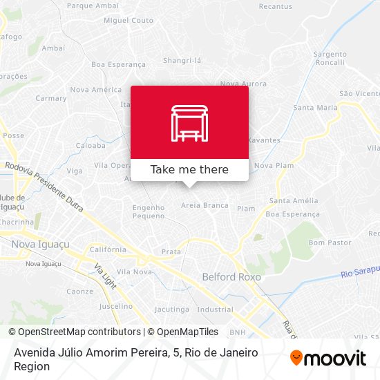 Avenida Júlio Amorim Pereira, 5 map