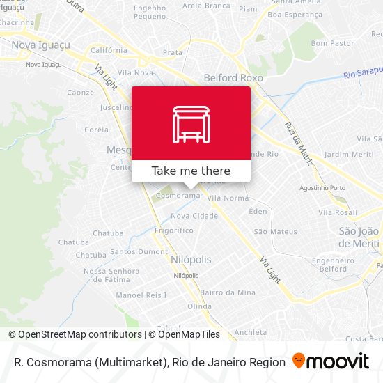 R. Cosmorama (Multimarket) map