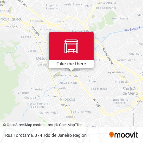 Rua Torotama, 374 map