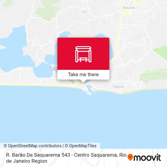R. Barão De Saquarema 543 - Centro Saquarema map