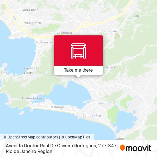 Avenida Doutor Raul De Oliveira Rodrigues, 277-347 map
