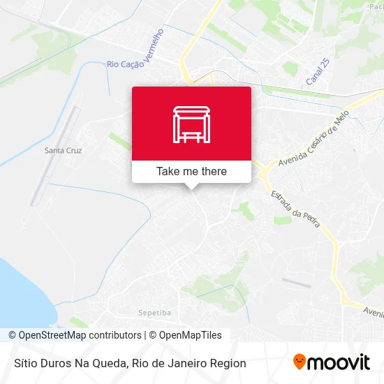 Sítio Duros Na Queda map