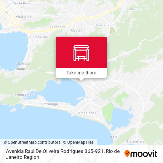 Avenida Raul De Oliveira Rodrigues 865-921 map