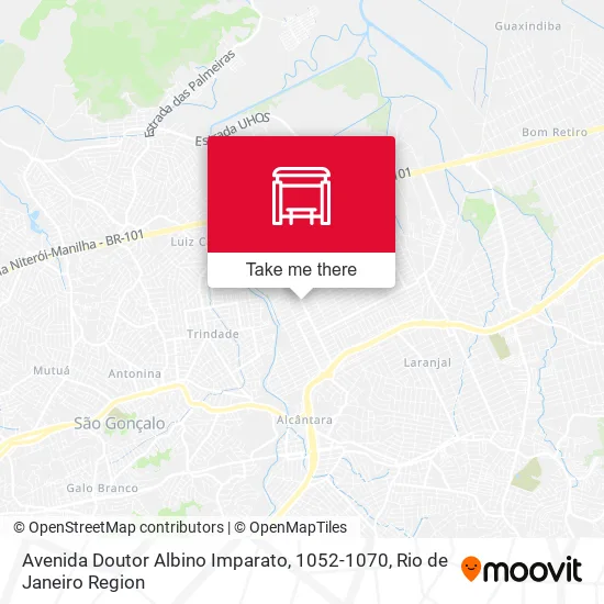 Avenida Doutor Albino Imparato, 1052-1070 map