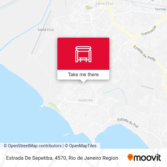 Estrada De Sepetiba, 4570 map