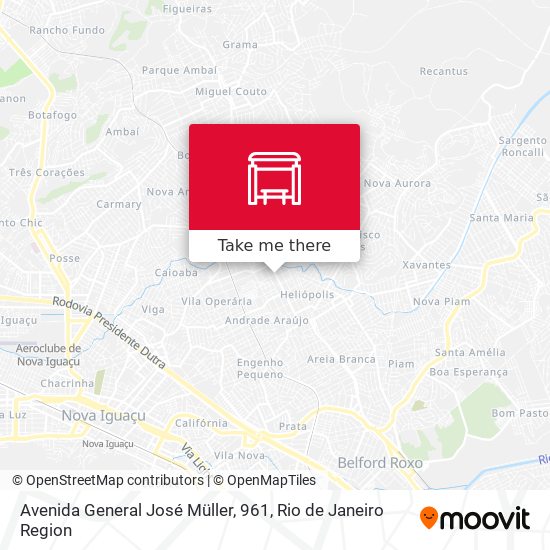 Avenida General José Müller, 961 map