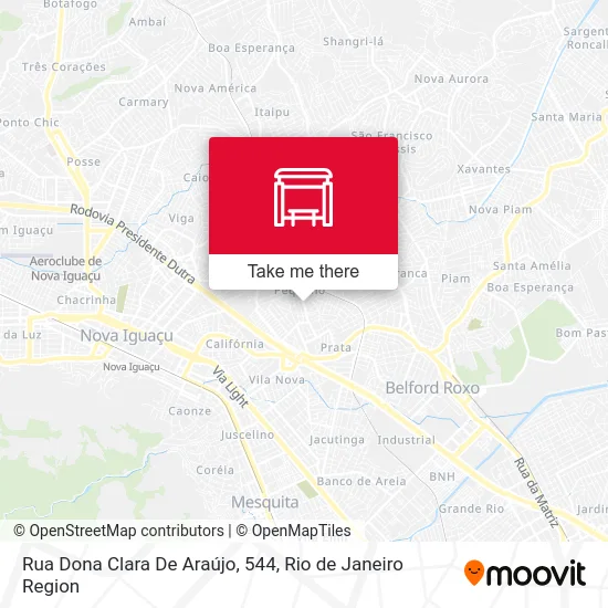 Rua Dona Clara De Araújo, 544 map