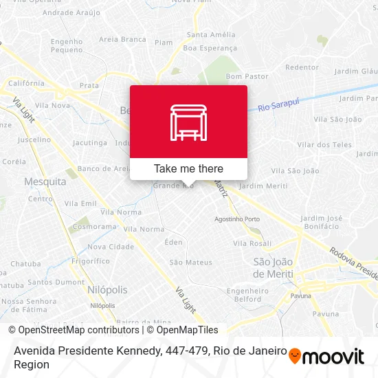 Avenida Presidente Kennedy, 447-479 map