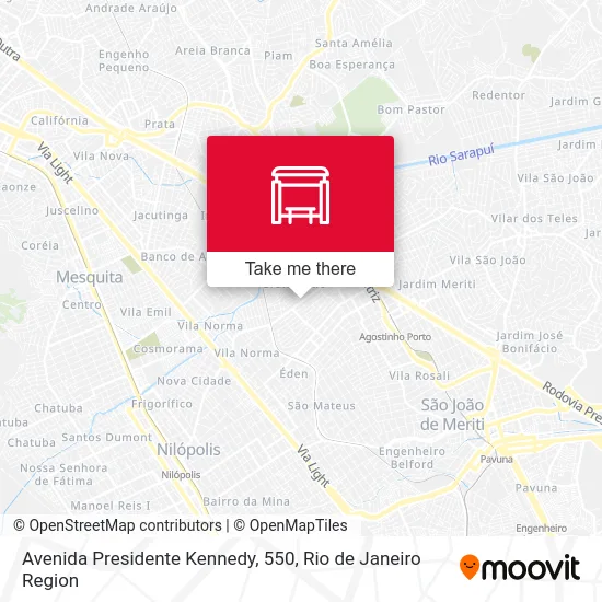 Avenida Presidente Kennedy, 550 map