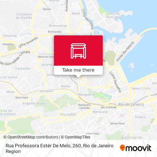 Rua Professora Estér De Melo, 260 map