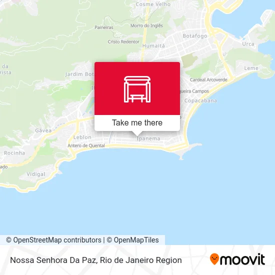 Nossa Senhora Da Paz map