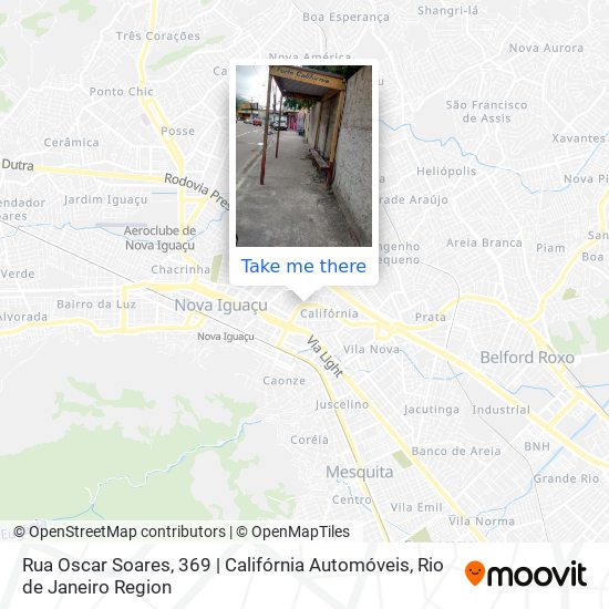 Rua Oscar Soares, 369 | Califórnia Automóveis map